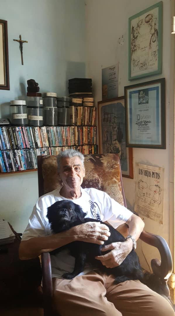 El actor Jorge Losada es uno de los rostros más queridos de la televisión en Cuba (Foto tomada del perfil oficial de la Televisión Cubana).