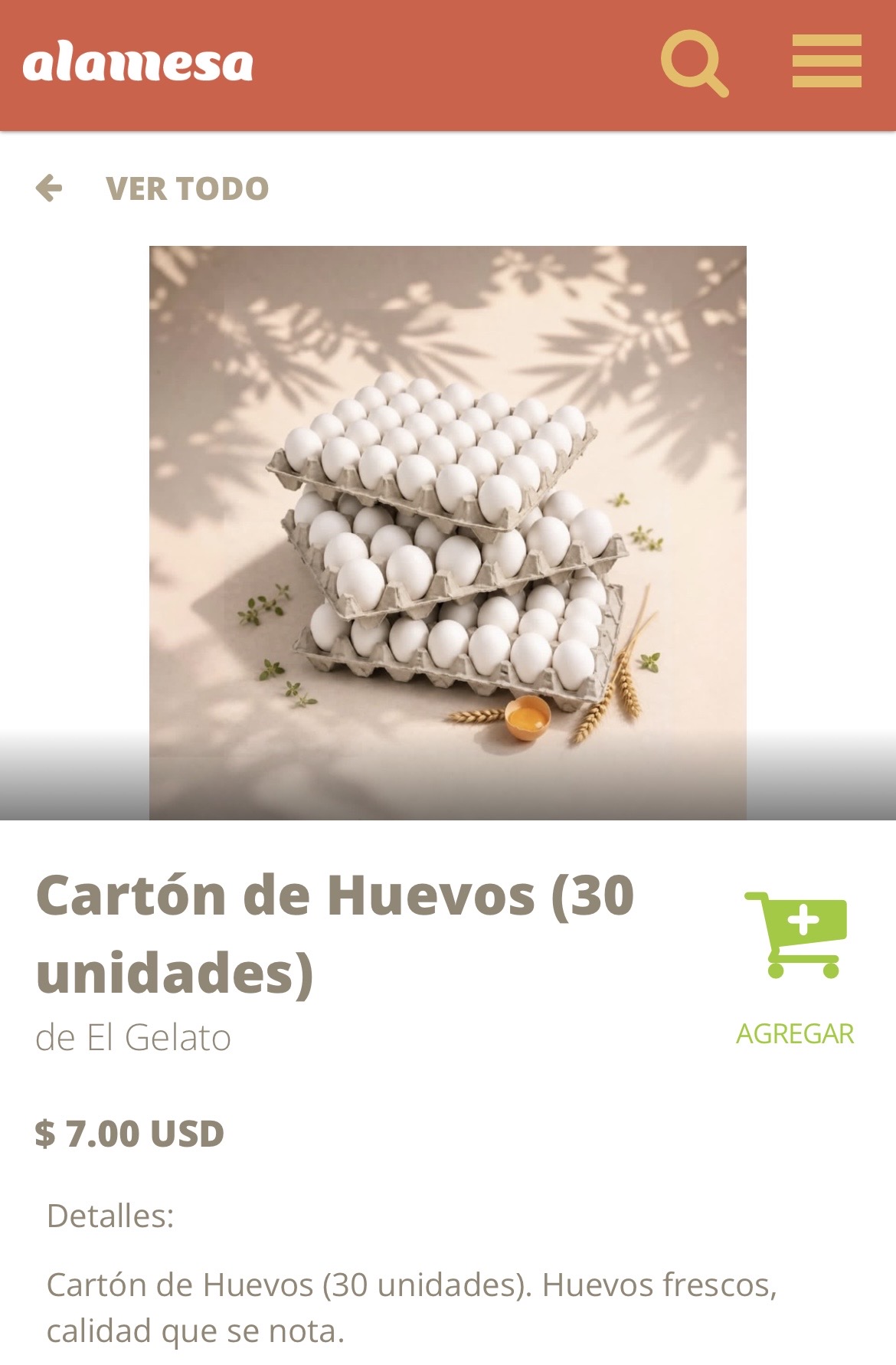 A LA MESA