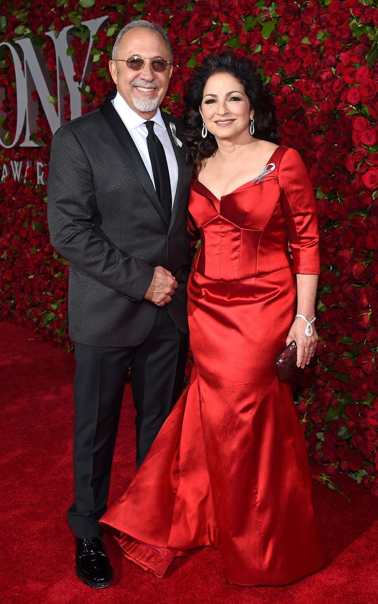 Gloria junto a su esposo Emilio Estefan (Foto tomada de la revista People).