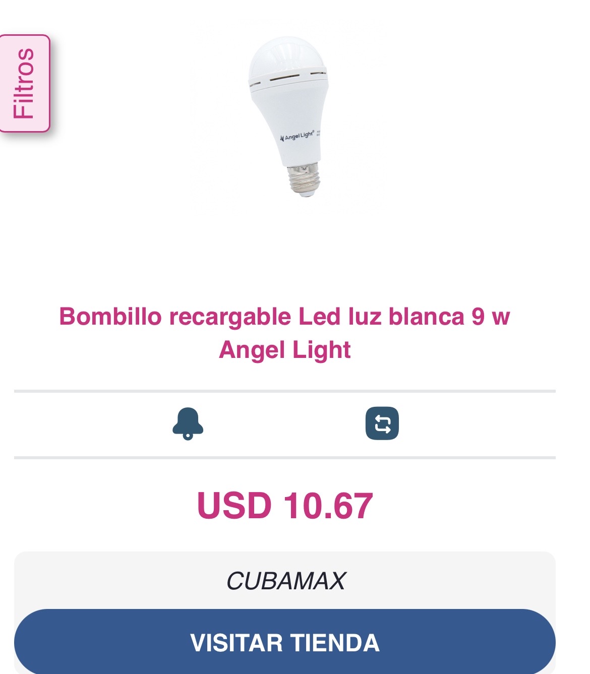 Captura de pantalla tomada de CUBAMAX