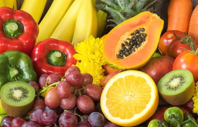 La OMS recomienda actualmente el consumo de por lo menos 400 gramos de estos alimentos cada día