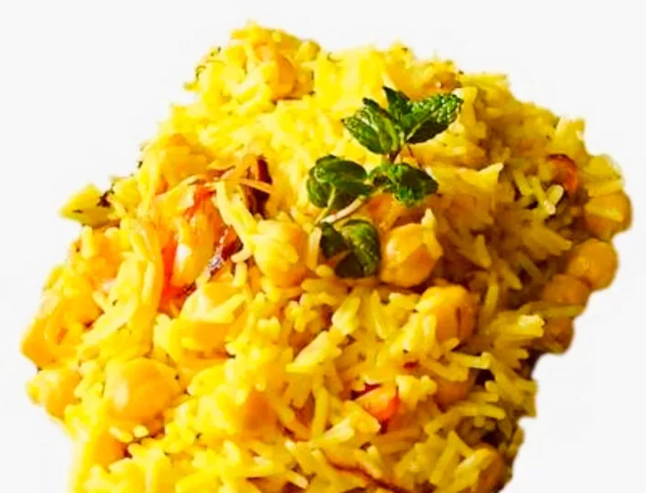 Arroz pilaf a lo cubano