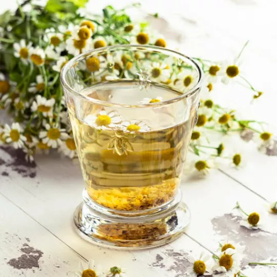 té de manzanilla