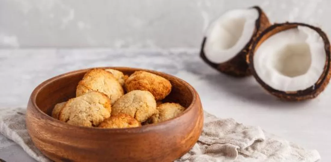 Galletas de coco crujientes