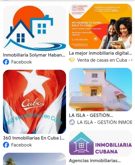 Diferentes agencias inmobiliarias en el país
