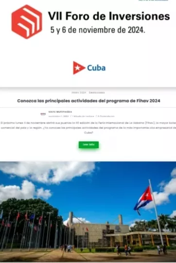 Boletín electrónico de la Feria Internacional de La Habana (FIHAV) 2024