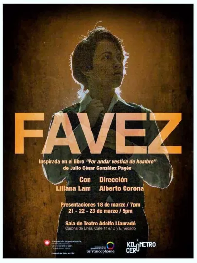 La obra teatral Favez cuenta hasta el momento con 49 presentaciones