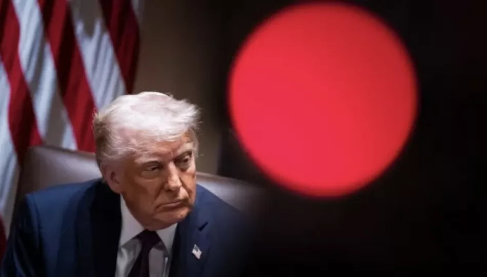 Trump en una reunión del gabinete en la Casa Blanca el pasado 24 de marzo