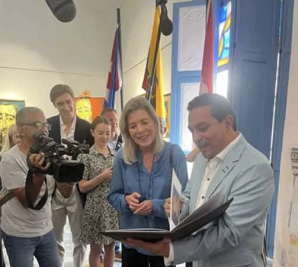 Carolina de Hannover se encuentra de visita en Cuba con Les Ballets de Monte Carlo