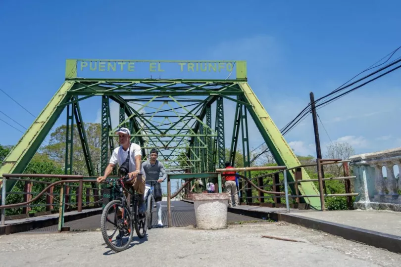 El puente “El Triunfo” es una de las arquitecturas más representativas de Sagua La Grande.
