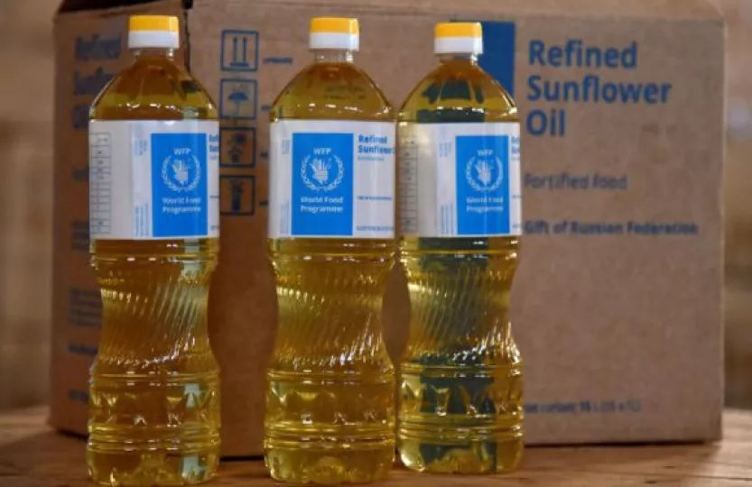Rusia dona a Cuba cerca de 470 toneladas de aceite vegetal