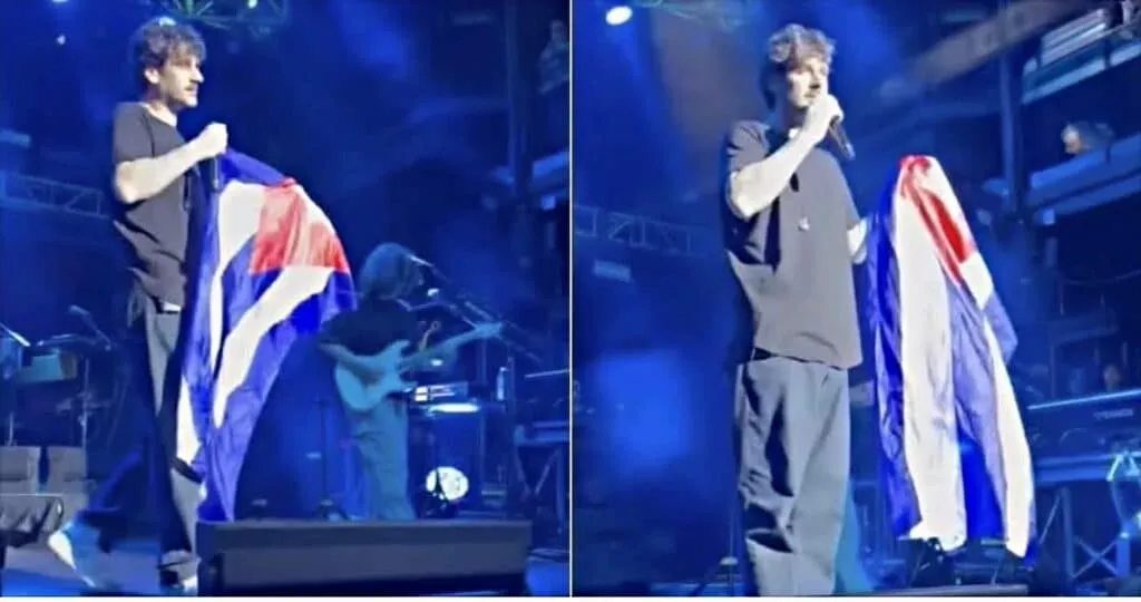 El cantante Melendi en uno de sus más recientes conciertos.