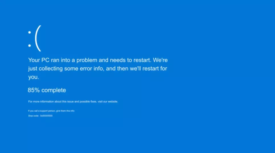 Microsoft pondrá fin a la mítica “pantalla azul de la muerte” con un nuevo diseño