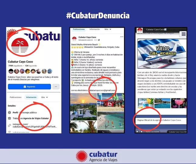 Cubatur alerta sobre suplantación de identidad y estafas en redes sociales