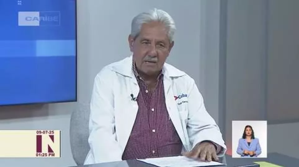 Francisco Durán, director Nacional de Epidemiología.