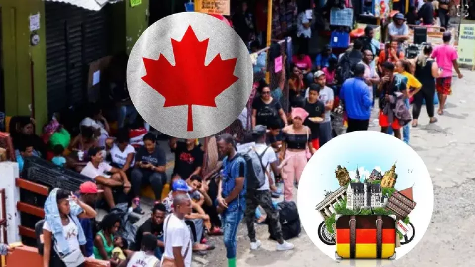 Canadá y Alemania figuran entre los nuevos destinos para los cubanos con el fin de establecerse.