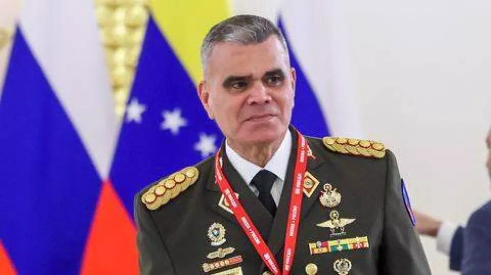 Ministro de Defensa de Venezuela, Vladímir Padrino López.
