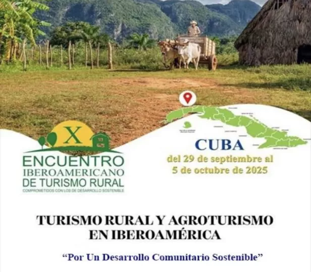 El X Encuentro Iberoamericano de Turismo Rural se realizará hasta el venidero 5 de octubre.