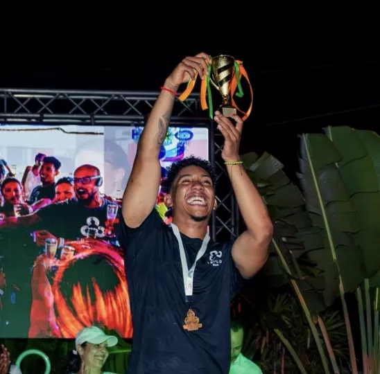 Camilo Díaz, entrenador de spinning en el Club Tripleda.