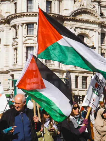 Manifestaciones por Palestina