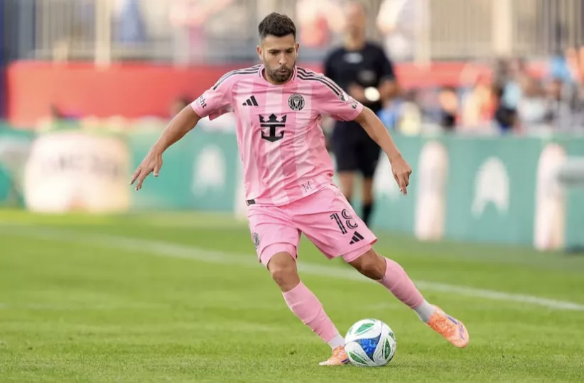 Jordi Alba, defensa del Inter de Miami. 