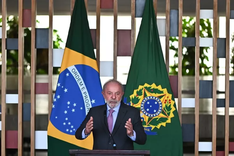 Luiz Inácio Lula da Silva, presidente de la República Federativa de Brasil.