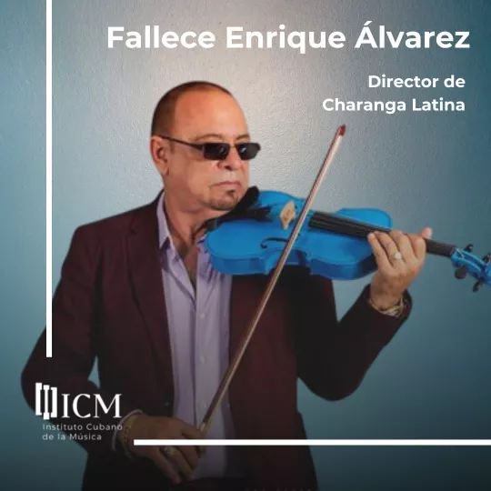 Enrique Álvarez Navarro, líder y fundador de La Charanga Latina.