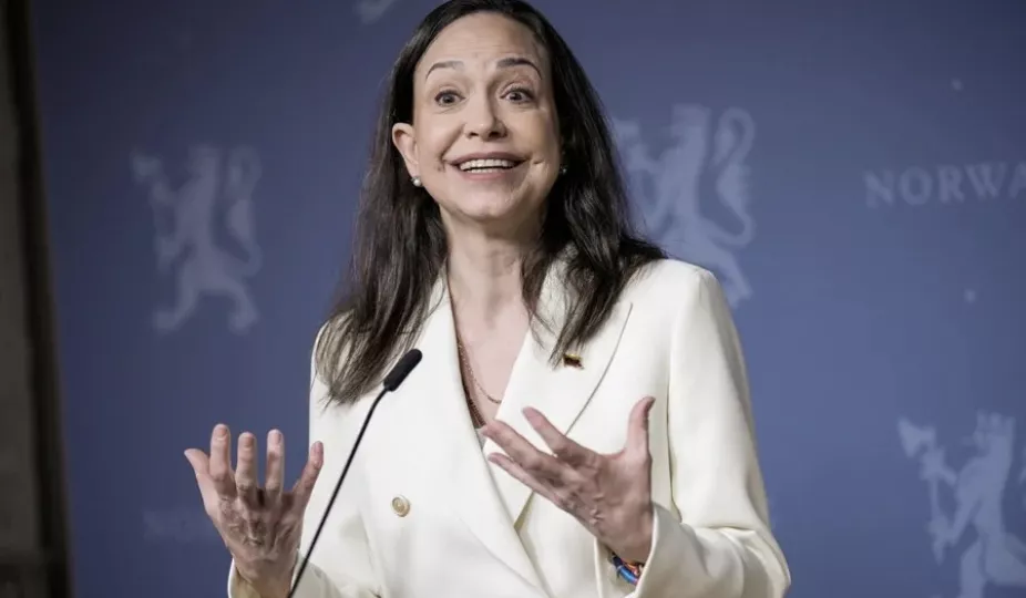María Corina Machado, líder venezolana.