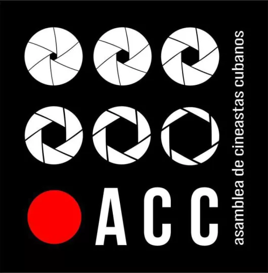Logo de la Asamblea de Cineastas Cubanos (ACC), espacio gremial fundado desde 2013 para impulsar la creación de una Ley de Cine.