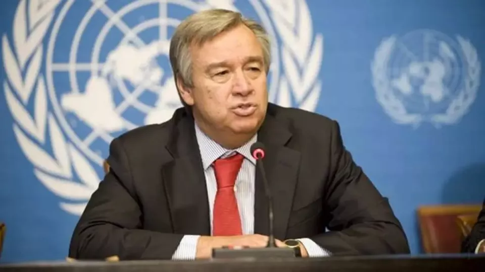 Antonio Guterres, secretario general de la ONU.