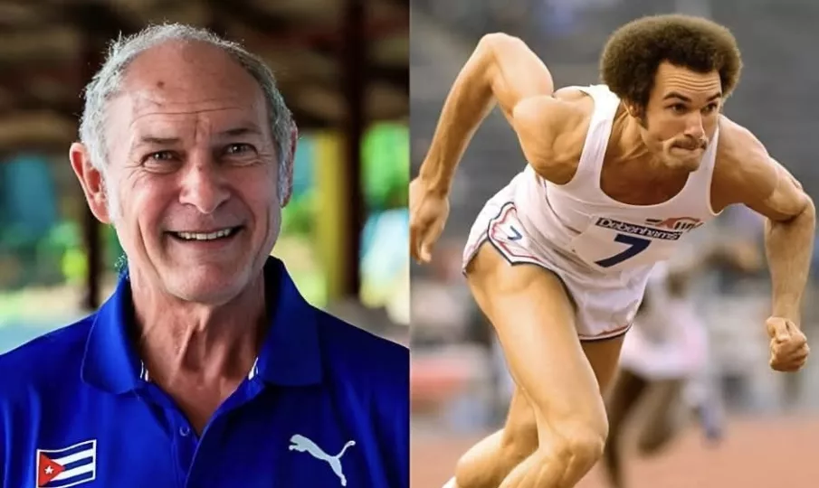 El legendario exatleta cubano Alberto Juantorena.