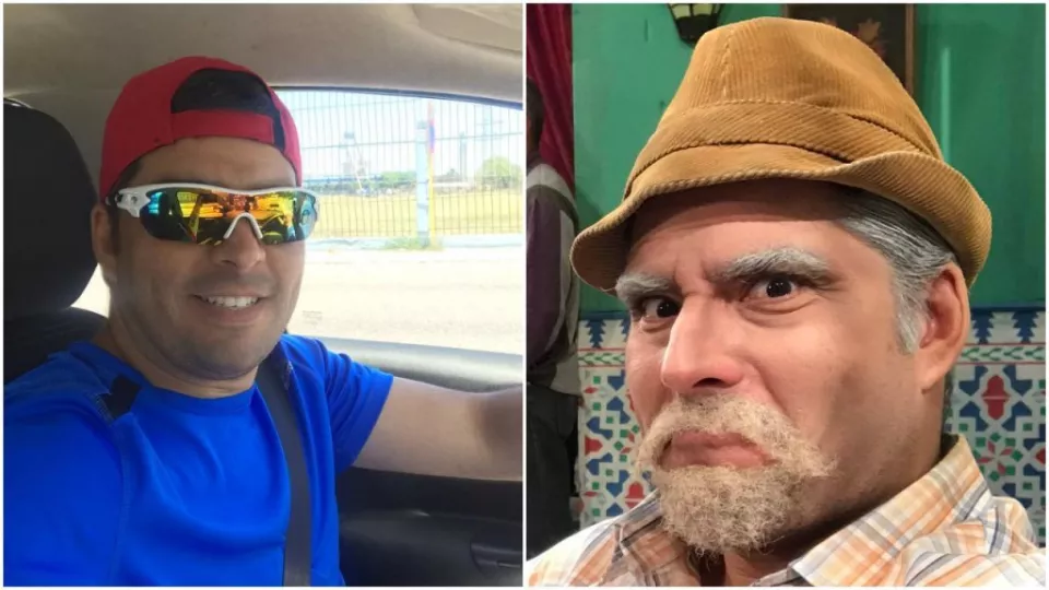 Luis Silva, quien interpreta al personaje de Pánfilo.