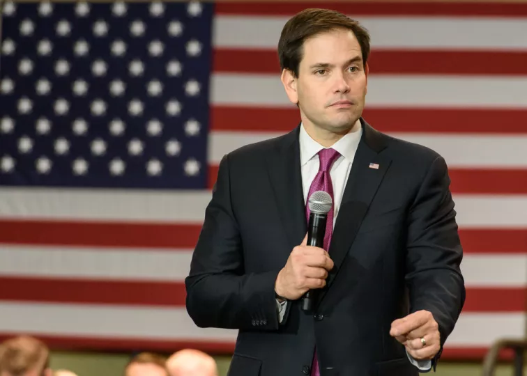El secretario de Estado estadounidense, Marco Rubio.