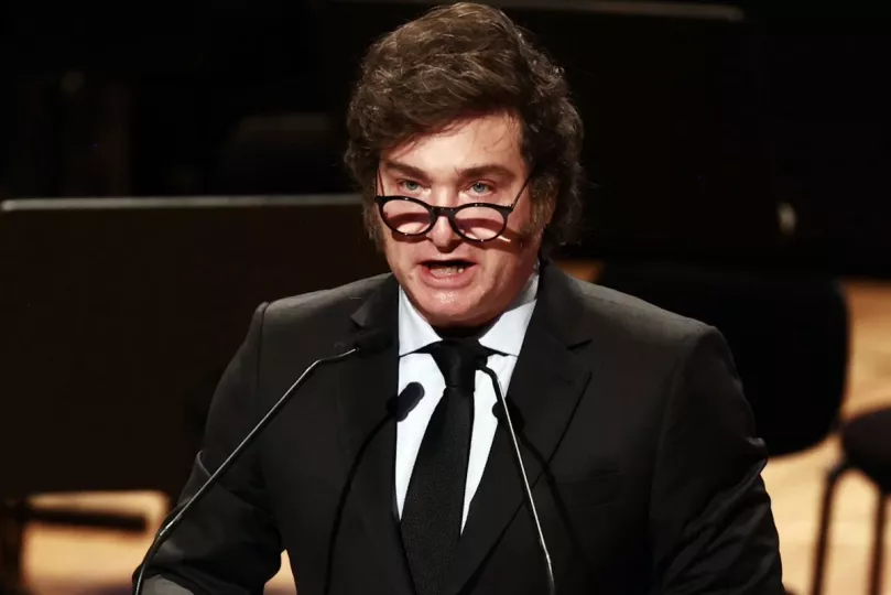 El presidente argentino, Javier Milei.