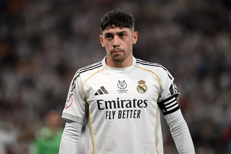 Fede Valverde y Aurélien Tchouaméni, jugadores del Real Madrid.
