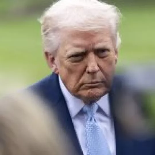 Una imagen del presidente de Estados Unidos, Donald Trump.
