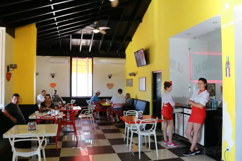 Cafetería en La Habana