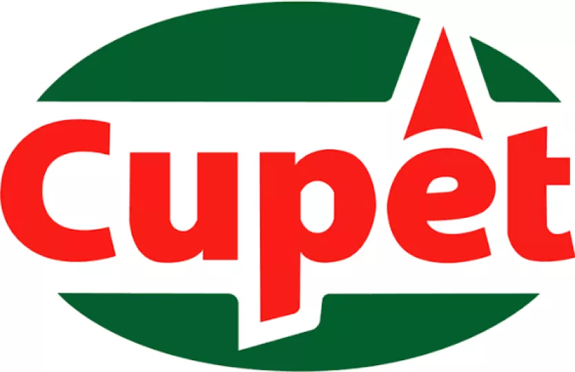 Logo de la Unión Cuba-Petróleo (CUPET).
