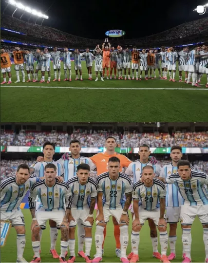 La Selección Argentina en su debut contra Argelia en el Mundial 2026.