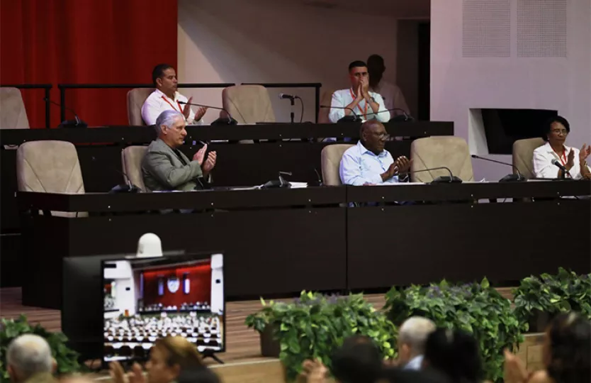 El jueves 18 de junio se celebró en el Palacio de las Convenciones de La Habana la III Sesión Extraordinaria de la Asamblea Nacional del Poder Popular.