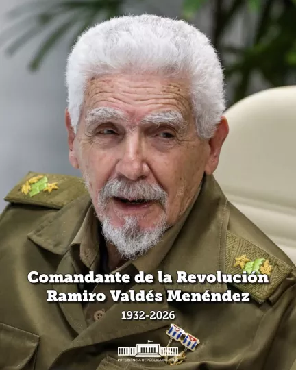 Ramiro Valdés Menéndez falleció este domingo, 21 de junio.