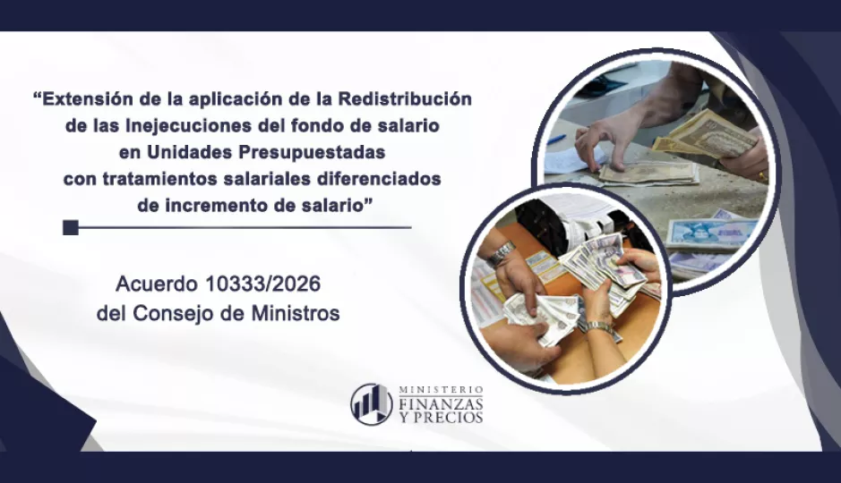 Documento oficial de la Gaceta de la República de Cuba con el acuerdo del Consejo de Ministros.