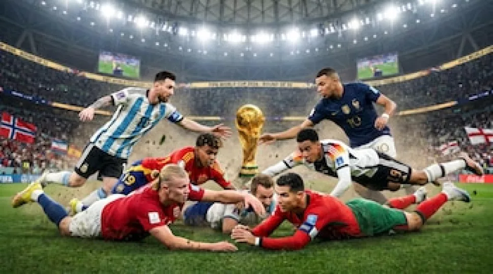 Gráfico informativo sobre los cruces de la fase eliminatoria del Mundial 2026.