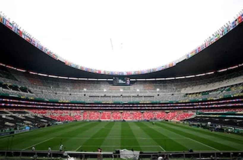 Estadio Azteca durante la ceremonia de apertura del Mundial 2026.