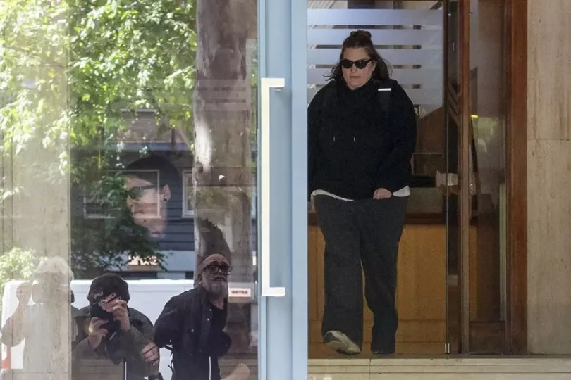 Fotografía de las hijas del expresidente José Luis Rodríguez Zapatero tras conocerse su imputación en el caso Plus Ultra.