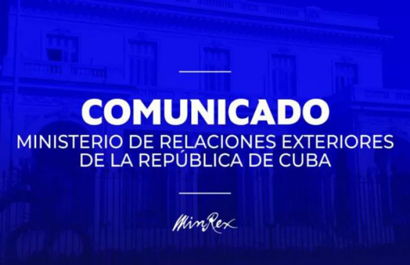 Comunicado oficial del Ministerio de Relaciones Exteriores de la República de Cuba sobre las relaciones con Colombia.