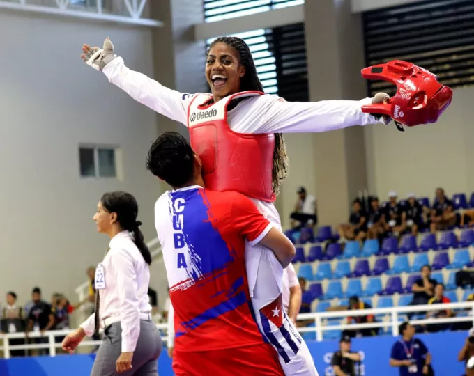 Atletas de la delegación cubana durante su participación en los Juegos Centroamericanos y del Caribe Santo Domingo 2026.