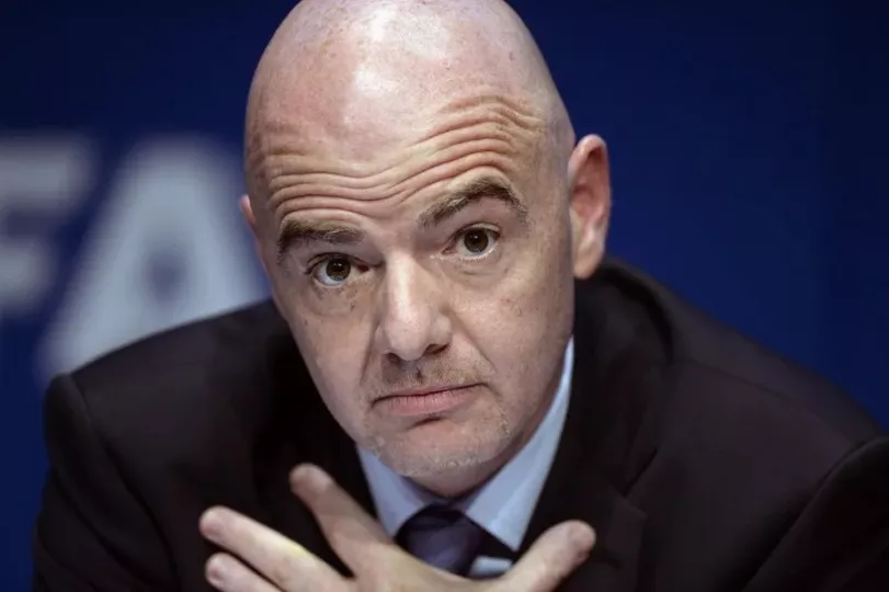 Representantes de la FIFA en una reunión oficial.