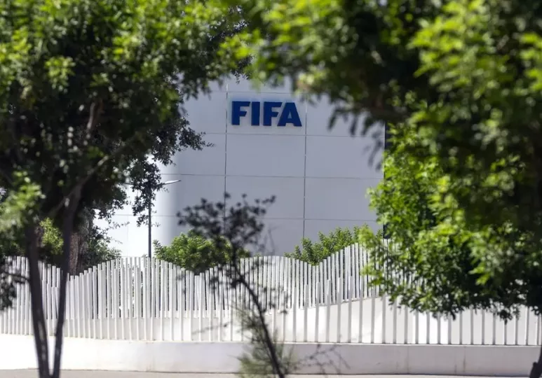 Gianni Infantino, presidente de la FIFA, durante una comparecencia oficial.