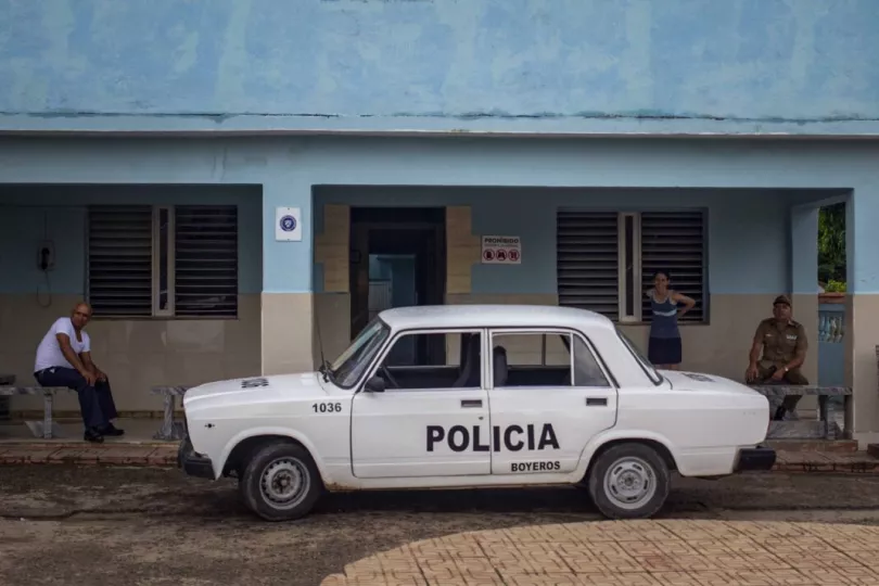 Imagen de archivo relacionada con la seguridad ciudadana en Cuba.